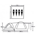 Намет для кемпінгу велика альтанка 1706