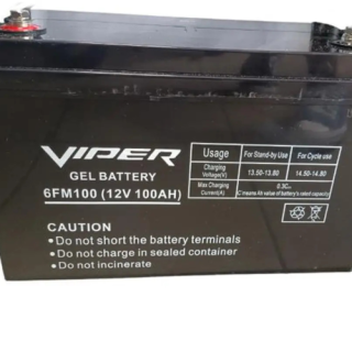 Гелевий акумулятор Viper GEL 6-FM-100 12V 100AH